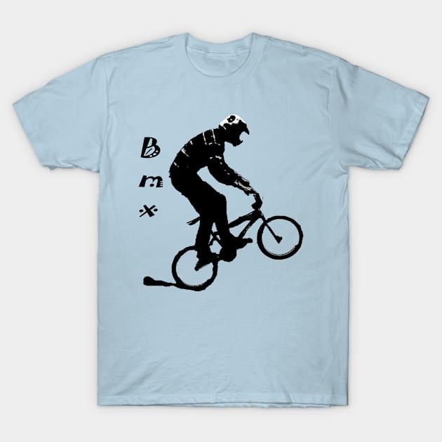 bmx T-Shirt by rickylabellevie